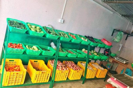 vegetable and meet shop on sale in megacity height kathmandu